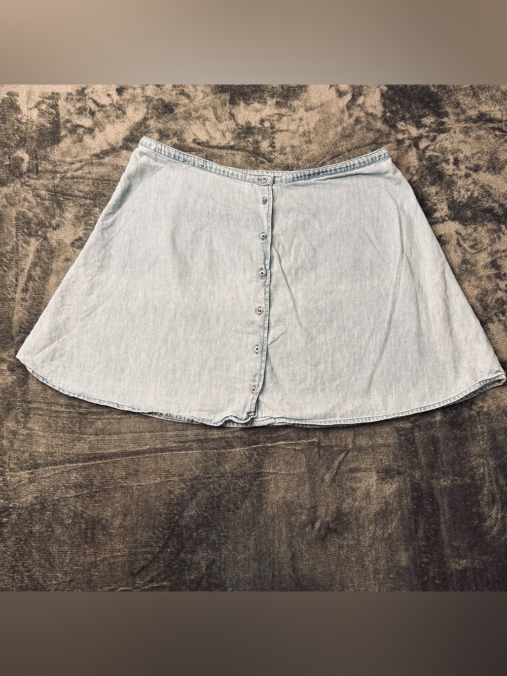 ASOS DESIGN denim skirt